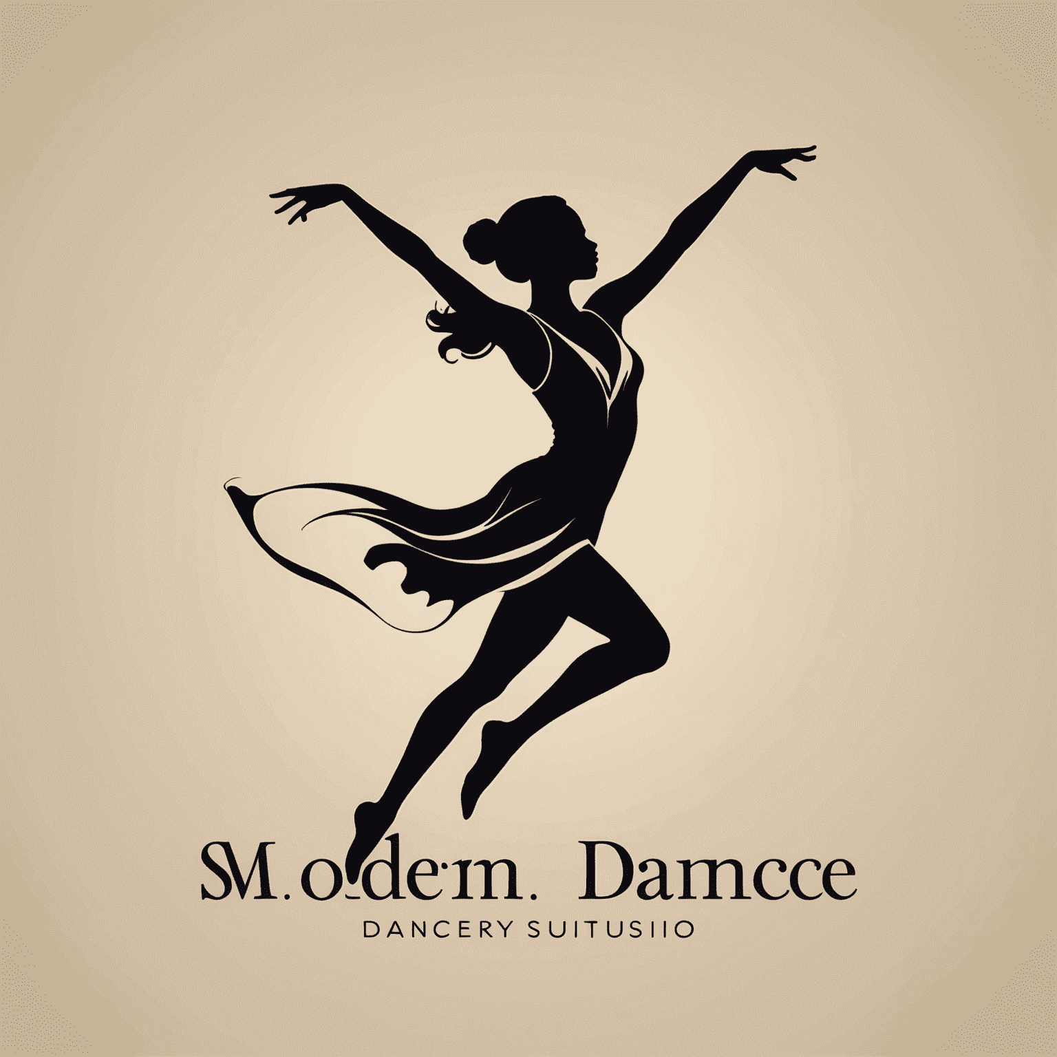 Meet New Friends Dance Classes Studio logo featuring a silhouette of a dancer in motion